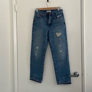 Madewell straight jeans (size 26)